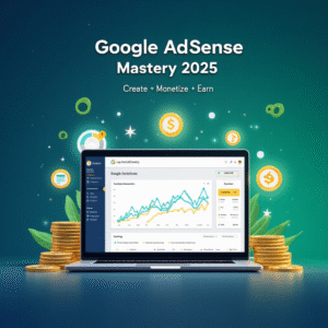 Google AdSense Mastery: Build a Website, Get Approved & Start Earning Online