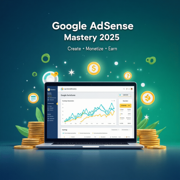 Google AdSense Mastery: Build a Website, Get Approved & Start Earning Online